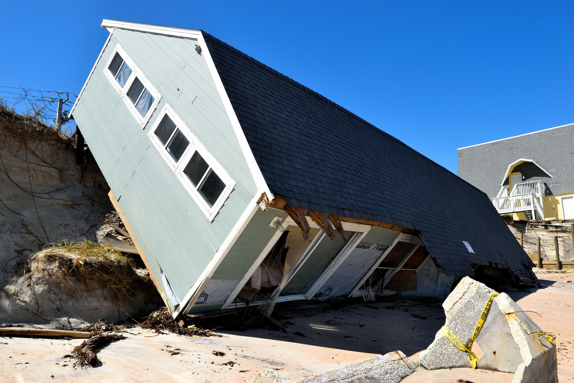 restoration project after a hurricane